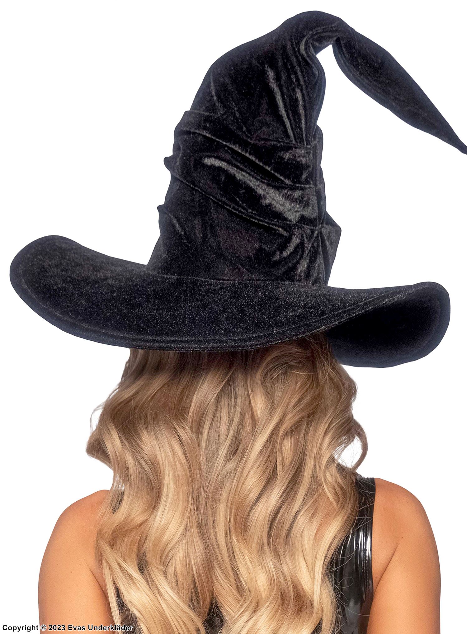 Witch, costume hat, velvet